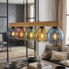 Koyoto Suspension, Boule lumineuse, Suspension Écru, Noir, 5 lumières