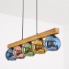 Koyoto Suspension, Boule lumineuse, Suspension Écru, Noir, 5 lumières
