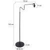 Linstrom Lampadaire Luminaires Steinhauer Noir