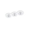 Trio Spot encastrable LED Blanc, 3 lumières