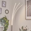 Lampadaire Uttorp LED Nickel mat, 3 lumières