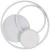 Plafonnier Brilliant Runda LED Blanc, 1 lumière