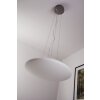 Suspension Osaka LED Chrome, 48 lumières