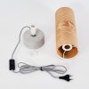Lampe de table Reboreda Gris, 1 lumière