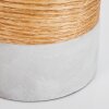 Lampe de table Reboreda Gris, 1 lumière