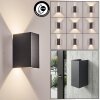 Hoods applique murale extérieure LED IP44, éclairage haut et bas pour façade