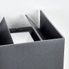 Hoods applique murale extérieure LED pour façade, lot de 2, effet haut bas IP44