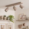 LED Spot de plafond moderne Lemak à trois têtes cylindriques orientables