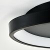 Rimon plafonnier LED rond avec télécommande Ø 36 cm, 1440 lumens, moderne