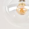 Gastor plafonnier globe rond E27, luminaire de plafond vintage pour salon