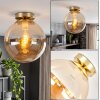 Gastor plafonnier boule E27 Ø 25 cm, luminaire plafond rétro vintage