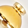 Gastor plafonnier globe rond E27, luminaire de plafond rétro vintage pour salon