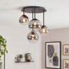 Chehalis plafonnier à globes, luminaire de plafond 4 lumières G9, ø 38 cm