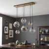 Koyoto suspension salle à manger à globes, 6 lumières E27, style vintage