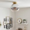 Gastor plafonnier boule, luminaire de plafond rond ø 25 cm, culot E27