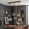 Koyoto suspension globe E27 à 6 lumières pour salle à manger et salon