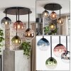 Chehalis plafonnier boule 4 lumières G9, luminaire de plafond rond rétro