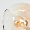Koyoto plafonnier boule 4 lumières E14, style moderne rétro vintage