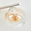 Koyoto plafonnier boule 4 lumières E14, style moderne rétro vintage