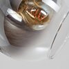Plafonnier Koyoto rétro 7 flammes E14, luminaire de plafond rond ø 82 cm