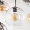 Koyoto suspension à globes pour salle à manger, 6 lampes E27, style vintage