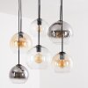 Koyoto suspension à globes pour salle à manger, 6 lampes E27, style vintage