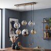 Koyoto suspension globe 6 lumières E27 pour salle à manger et salon, style rétro