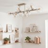 Gastor plafonnier à 10 globes E14, luminaire de plafond moderne pour salon