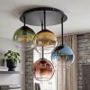 Koyoto plafonnier boule 4 lumières E14, luminaire de plafond rétro ø 38 cm