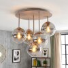 Gastor plafonnier rond à boules ø 45 cm, plafonnier 5 lumières rétro