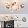 Chehalis plafonnier à globes, luminaire de plafond G9 6 flammes Ø 58 cm