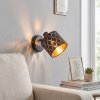 Alsen applique murale orientable avec interrupteur, abat-jour ajouré E14