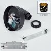 Alsen applique murale orientable avec interrupteur, lot de 2 à fentes symétriques