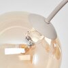 Chehalis plafonnier boule à 6 lumières G9, bras courbés, diamètre 64 cm