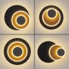 Lemik applique murale LED ronde, lampe murale orientable moderne scandinave