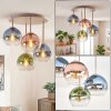 Koyoto plafonnier à boules 4 flammes E14 ø 38 cm, luminaire de plafond vintage