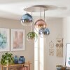 Koyoto plafonnier à boules 4 flammes E14 ø 38 cm, luminaire de plafond vintage
