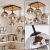 Plafonnier Koyoto 4 lumières E14, lampe de plafond à globes style boho