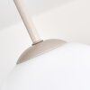 Gastor plafonnier boule, plafonnier globe rond 4 lampes E14 Ø 38 cm