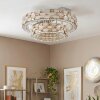 Seloria plafonnier LED rond double couronne avec télécommande, Ø 61 cm