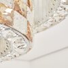 Seloria plafonnier LED rond double couronne avec télécommande, Ø 61 cm