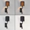 Turil applique murale avec liseuse de lit LED orientable, lot de 2 pour chambre