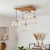 Koyoto plafonnier rétro vintage à 5 globes E14 pour salon et salle à manger