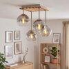 Koyoto plafonnier 4 lumières à globes, luminaire de plafond boho rétro