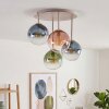 Gastor plafonnier boule 4 lumières E14 Ø 38 cm, style rétro vintage