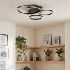 Kordex plafonnier LED à 3 anneaux orientables pour salon et salle à manger