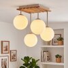 Gastor plafonnier boule 4 flammes E14 pour salon et salle à manger scandinave