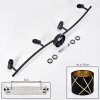 Plafonnier Opatija 4 spots orientables E14, luminaire de plafond moderne