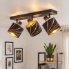 Alsen plafonnier orientable 3 spots, luminaire de plafond pour salon