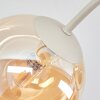 Chehalis plafonnier boule 6 lumières G9, forme ronde moderne, ø 58 cm